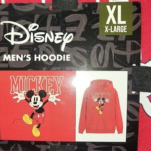 MAD Engine Red Mickey Mouse Men's Hoodie